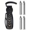 Wall Mounted Bike Rack Steel Space Saving Bike Hanger Rack with Expansion Screw for Mountain Bike Road Bike