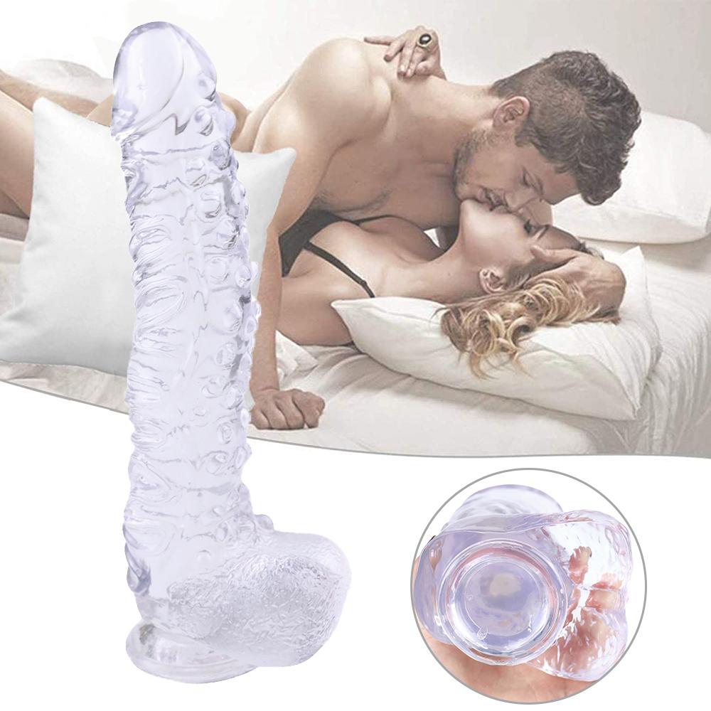 MoDi Dildo Realistic Fake Dick Penis Butt Plug Sex Toys for Woman Men