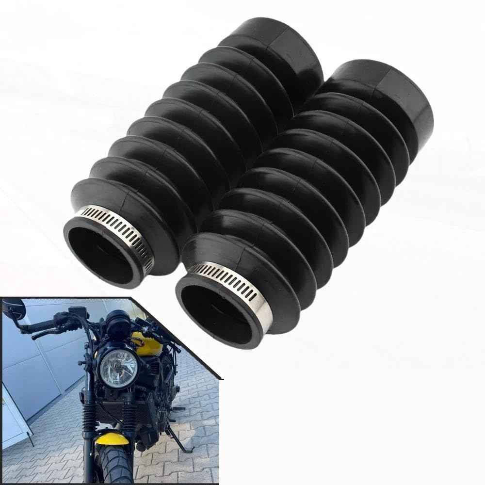 Fit Yamaha XSR700 2016-2022 Steering Stabilizer Motorcycle Front Fork Boot Gaiter Boot Shock Protector Dust Rubber