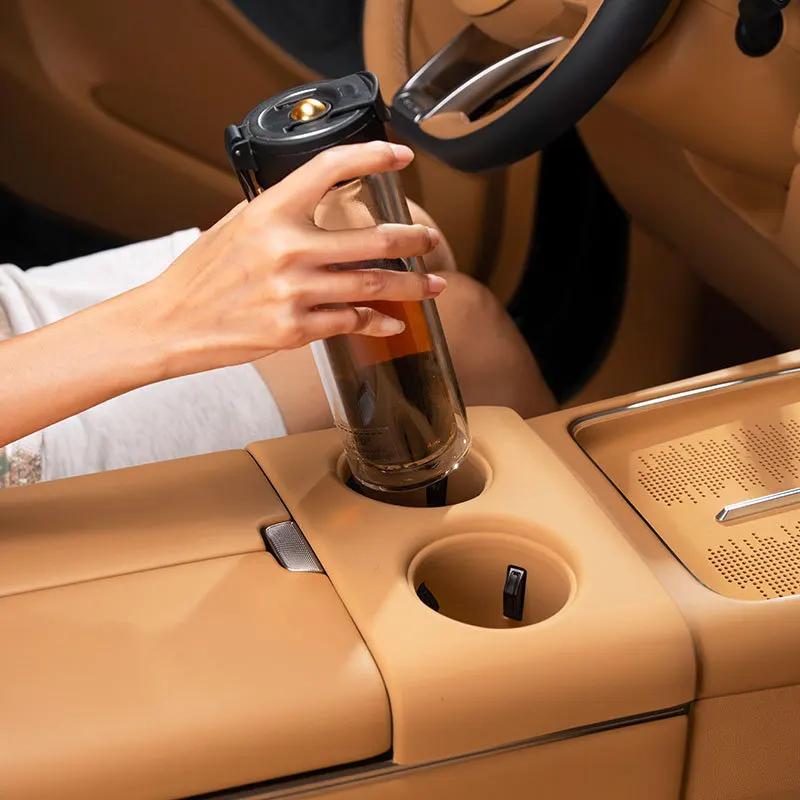 For VOYAH Dreamer 2025-2026 Central Control Armrest Box Water Cup Silicone Pad Anti Slip Odorless Waterproof Interior Modified