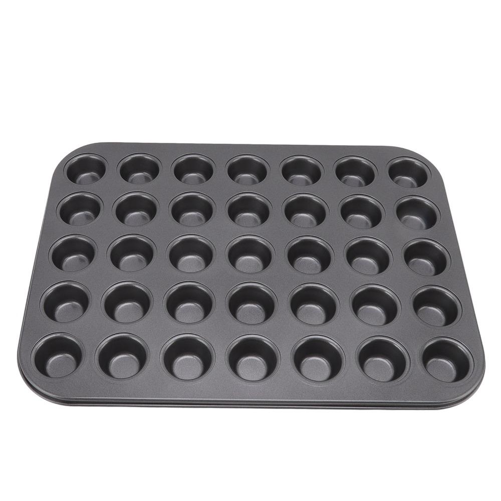 Carbon Steel Cupcake Baking Tray Nonstick Cake Mold Mini Muffin Pan Home Commercial Bakery