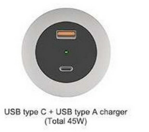 Schaltbare Aufputz-Stromschiene mit verdeckter Einschiebeinstallation