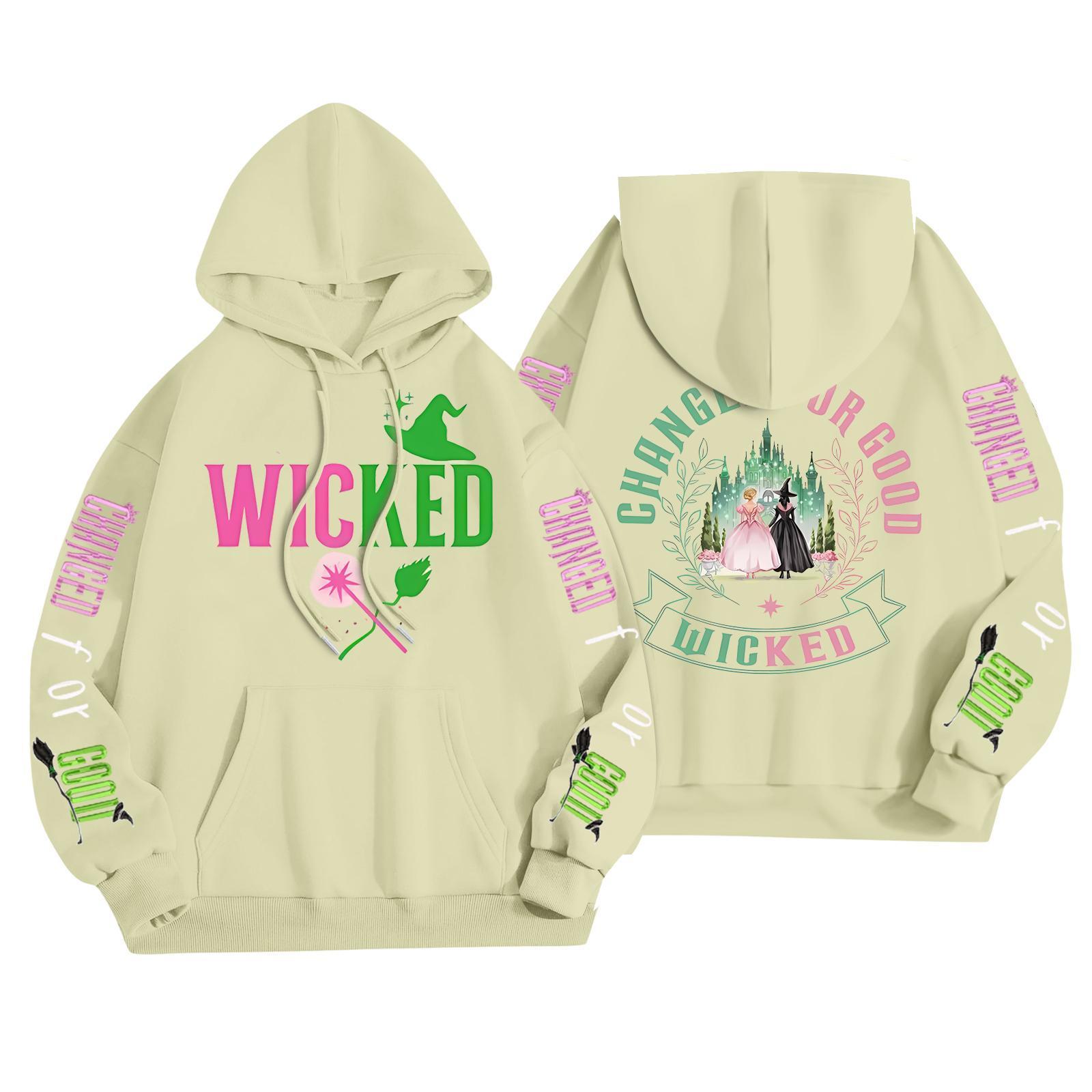 

Женская модная повседневная толстовка с капюшоном, длинным рукавом и принтом XL жёлтый