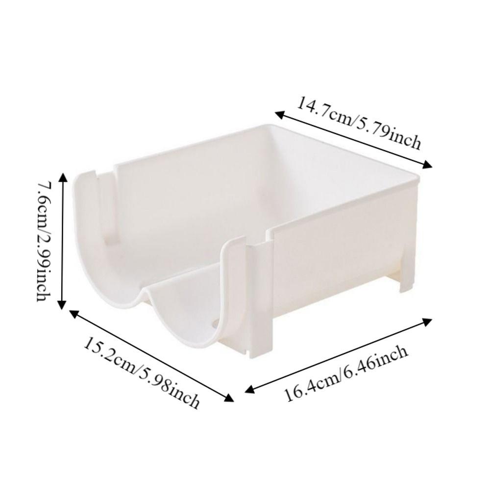Plastic Cup Storage Rack Anti-Fall Water Bottle Storage Rack Practical Wine Display Rack  Kitchen