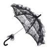 Elegante Spitze Braut Regenschirm Hochzeit Party Fotografie Decor Prop Spitze Sonnenschirm Dekoration
