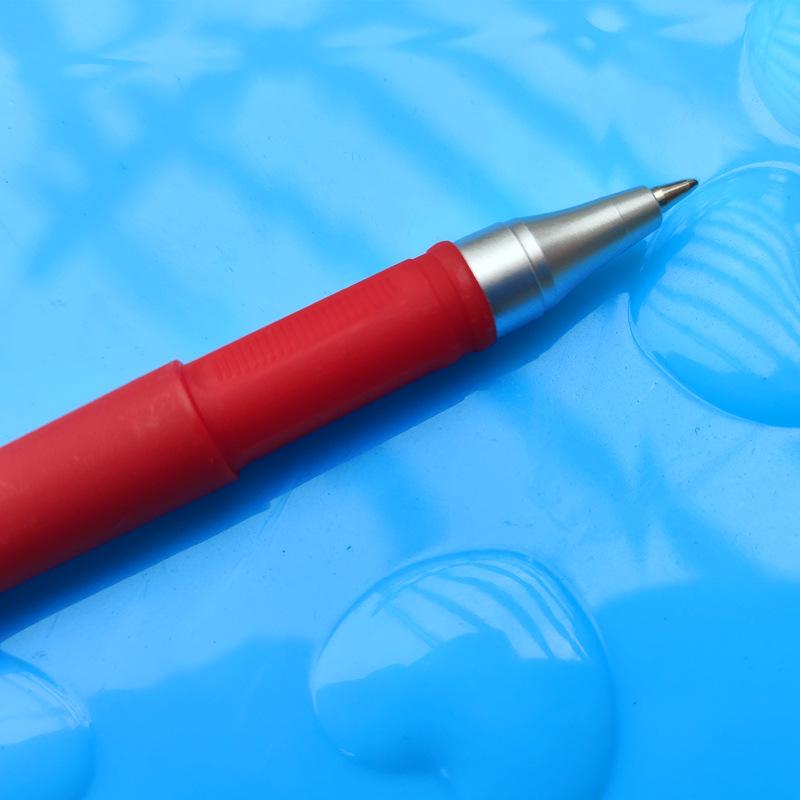 Bright Frosted Red Pen for Smooth, Skipping-Free Writing - Ideal for Office, Exams, Teacher Grading, and Homework (380 Red Pen)