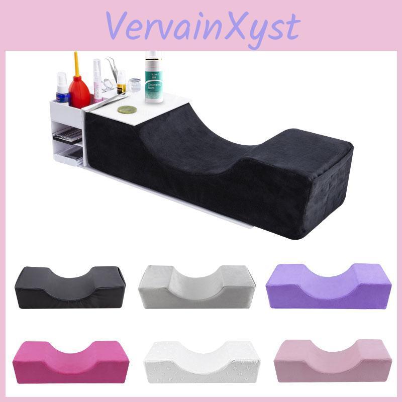 Pillow Lash Support Eyelash Neck Pillow Soft Grafting Eyelashes Memory Foam Eyelash Extension Pillow Makeup Salon With Pocket