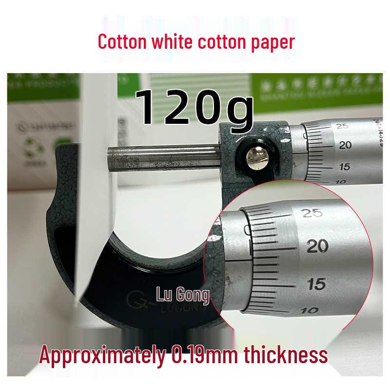 

250g Cotton Inkjet/Laser Printing Paper, A4/A3 Menu & Cover, 300g Thick White Textured Certificate Paper