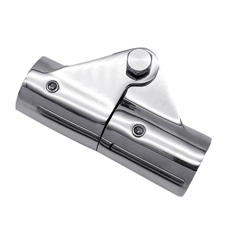 

Superior Marine Grade High Strength 316 Stainless Rotating Joint Coupling Boat Tube Connector for Yacht Canopy Support 22mm