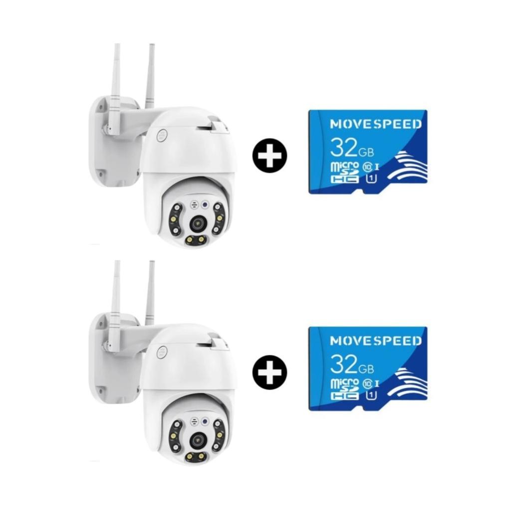 BUY 1 TAKE 1 V380 Pro 5G Outdoor Camera CCTV Camera Wireless WIFI Connect Cellphone Two-Way Audio Full Color Night Vision Remote 360° Alarm Camera