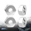 Aluminum Alloy 5.5MM RC Hex Mount Connector Fit for   RC 1:10 Off Road Vehicle Upgrade Parts(Blue K949-009B )