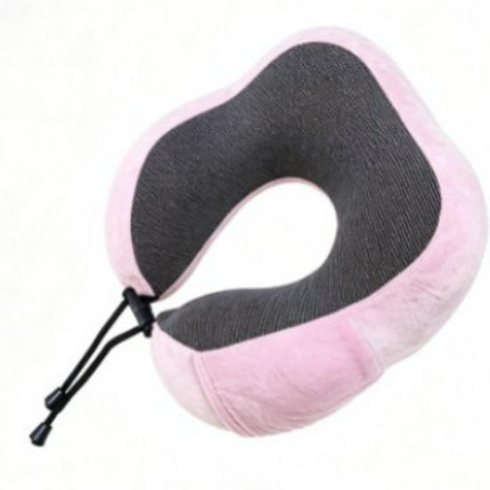Slow Rebound Memory Foam U-Shape Neck Pillow for Travel