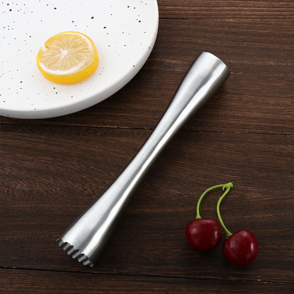 Bar Masher Stainless Steel Old Fashioned Mojito Muddler Cocktail Mixer Ice Crusher Stirrer Tool