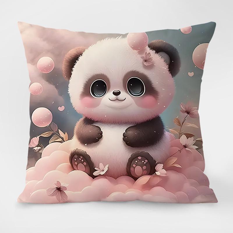 

Милая мультяшная панда узор декоративная наволочка гостиная спальня квадратная подушка наволочка 40x40cm