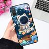 Luksusowe etui ze szkła hartowanego do Samsunga A06 A16, twarde etui ze szkła PC do Samsunga Galaxy M06 F06 M16 F16, odporne na wstrząsy