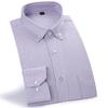 Camicia Oxford 100% Cotone da Uomo Manica Lunga Casual Business Vestibilità Regolare Camicie Eleganti Camicetta Sociale Abbigliamento Maschile S-5XL