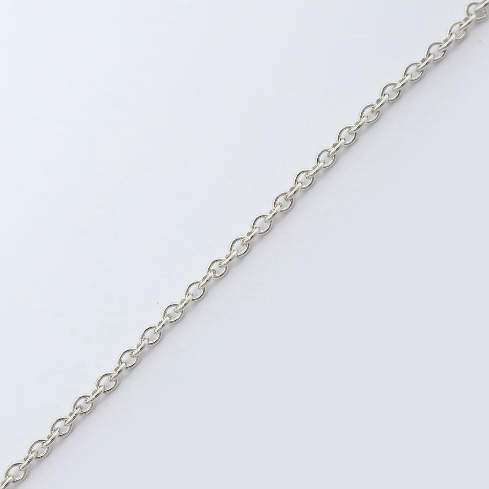 TIFFANY&Co. Open Heart Necklace Elsa Peretti Silver925 Heart 9.9g Women Used