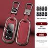 Auto Key Fob Cover Fit For Buick B 5 Buttons Opel Astra G H J Mokka Insignia Vectra Meriva Corsa Zafira Zinc Alloy+Leather Auto Accessories