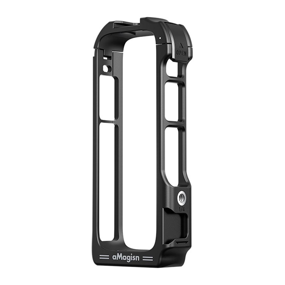 For Insta360 X4 Frame Accessories Magnetic Quick Release Frame Cage Protective Case for Insta 360 X4 Sports Camera Accessories