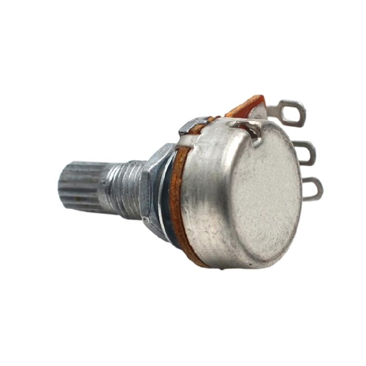 5Pcs 25K A/B 18mm Pots Shaft Guitar Potentiometers Replacement Volumes Tone Guitar Pot Electric Guitars Control Pot