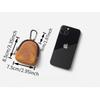 [Genuine Leather Key Pouch] Light Luxury Vintage Genuine Leather Key and Coin Pouch - Full-Grain Top-Layer Cowhide - Unisex Multi-Functional