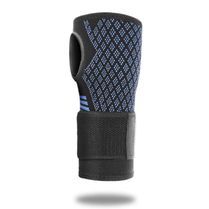 1Pc Palm Guard Strap Adjustable Wrist Protector Knitted Nylon Breathable Palm Protection Gloves Fitness Sports Protective Gear