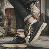 Fashion New Snow Boots Men Cotton Shoes Winter Waterproof Warm Plush Outdoor Casual Snow Shoes Non-slip Ankle Boots Men