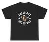 Falls Out Balls Out T Shirt Funny Dumb Inappropriate Football Season Novelty Tee