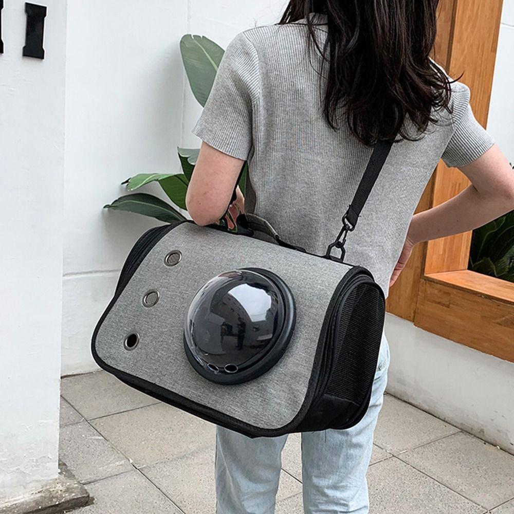 Large Capacity Portable Pet Bag Foldable Pet Handheld Bag Durable Travel Puppy Bags  Outdoor Travel