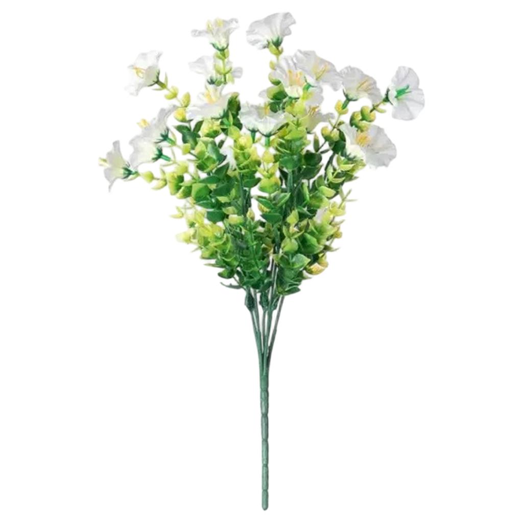 7-Head 3-Mesh Artificial Flowers/Plastic Plants, Suitable For Outdoor Decoration, Weddings, Family Gardens, Terraces, And Porch Decoration.