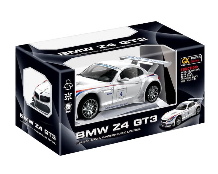 Doyusha 2.4GHz 1/24 Scale BMW Z4 GT3 White Electric Radio Control Model 630673