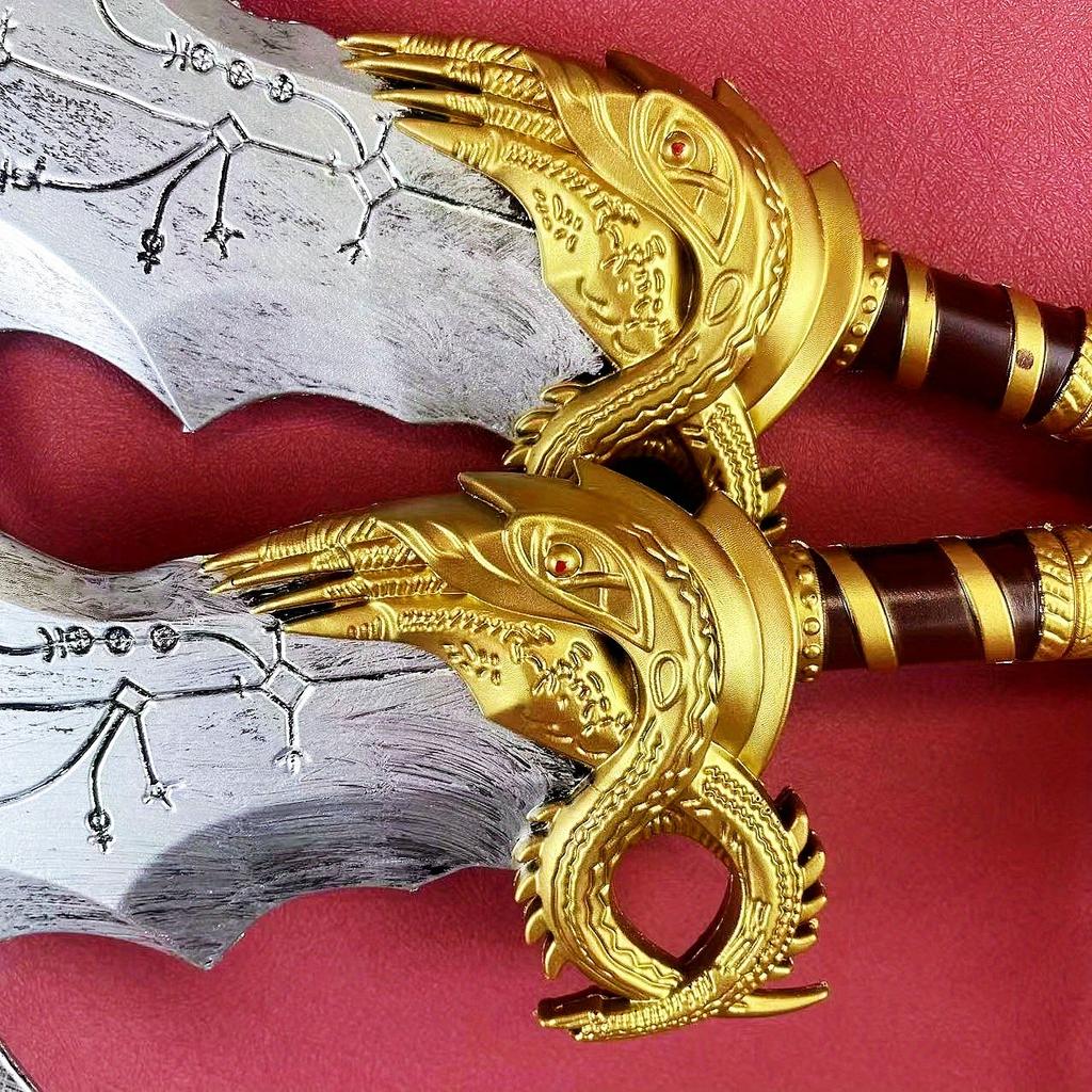 45cm PU Kratos Katana God of War 4 Cosplay Prop Damascus Sword Real Size Japanese Katana Athena Blade Chaos Samurai Sabre Toy