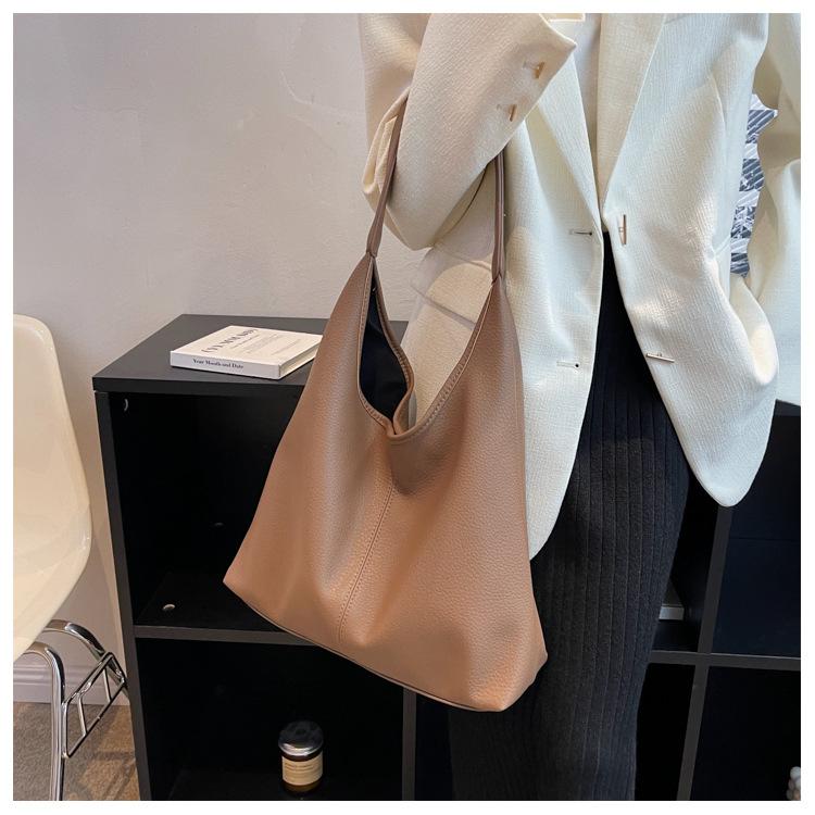2Pcs Set Large Capacity Women Handbag 2024 New Fashion Shoulder Bag High Quality Bucket Bag Designer Brand Tote Bag