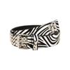Leopard Print Heavy Metal Belt Punk Women's Belts Trend Jeans Belt  Fashion Decoration