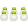 Seb Set of 6 Bottles for Drinkable Yogurt, Compatible with Delives and Multi Delices Xf102000 Devices