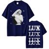 Singer Lux Rosalia Fashion Print Tshirt Men Women Harajuku Clothing Tshirts Shortsleeved Casual Cotton Tshirts Streetwear