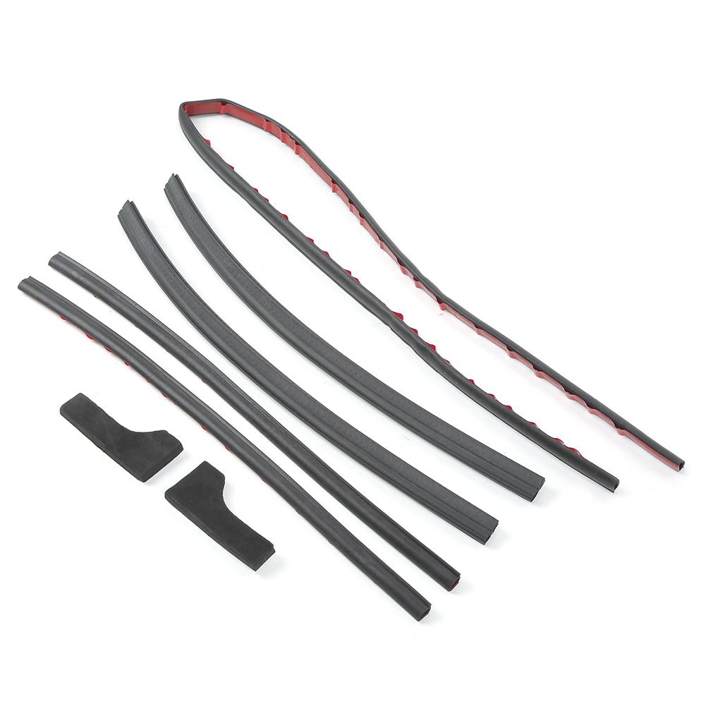 7pcs Tailgate Seal Kit Rear Door Seal Fits for  VOLKSWAGEN AMAROK 2010   2018