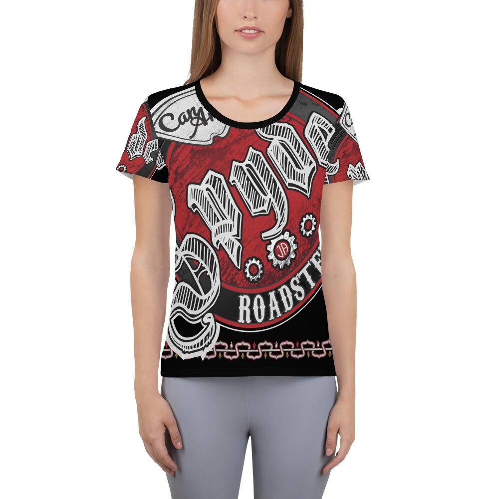 Spyder Roadsters All-Over Print Women s Athletic T-shirt L