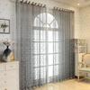 Light Luxury Window Screen Bedroom Living Room Balcony Light Transmission Blackout Embroidery Embroidery Gauze Curtain Dream Modern