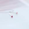 Mini Super Small Diamond Colored Earrings Japanese and Korean Men and Women Gentle Wind Nourishing Ear Piercing Earrings