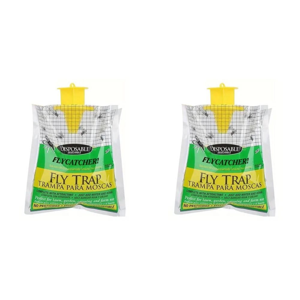 1-5PCS Fly Traps Pack Water-Soluble Hanging Catcher Bag Non-Toxic Mosquito Trap Catcher Outdoor Fly Wasp Insect Bug Killer Flies