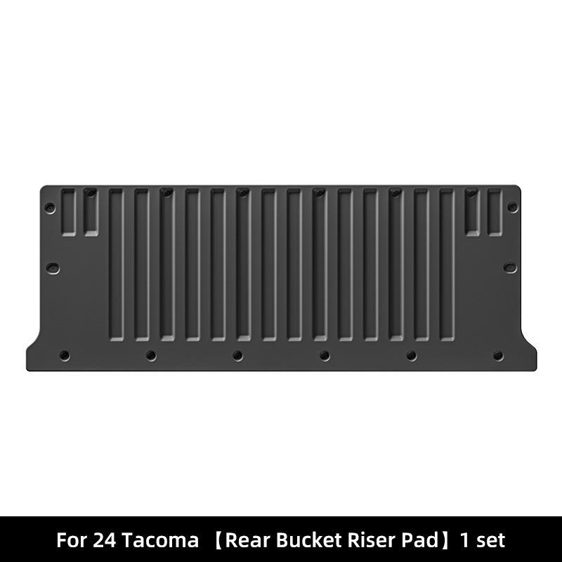 Stain-Resistant TPE Floor & Rear Bed Mats for 2004-2024 Toyota Tacoma