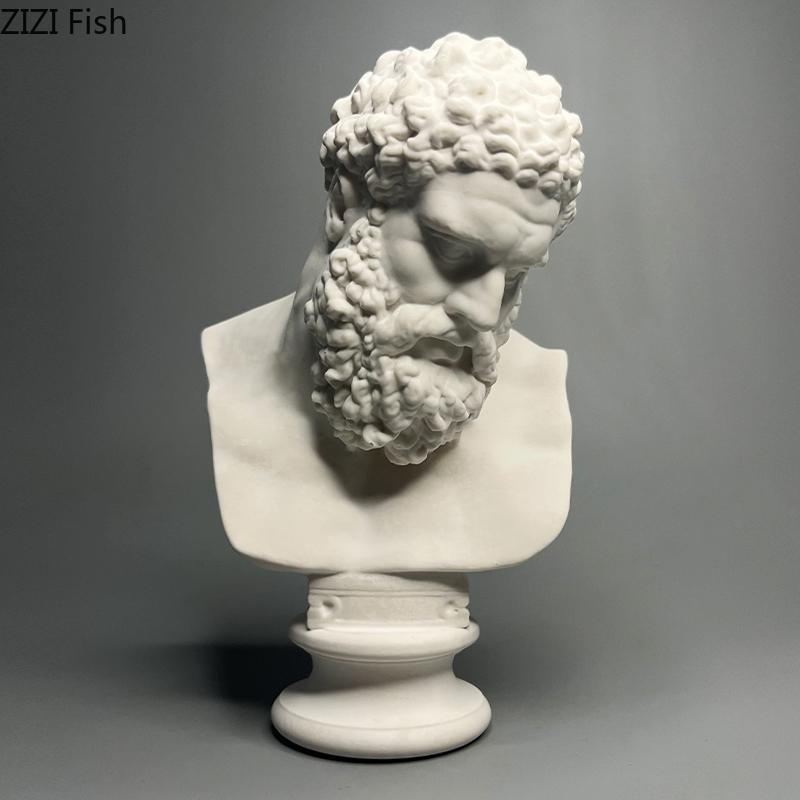 Römische Mythologie Herkules Gipsstatue Schreibtischdekoration Ornamente Charaktere Skulptur Skizzenpraxis Malen Lehrmittel