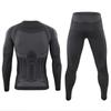 Men's Slim-Fit Warm Cycling & Running Fitness Set for Autumn/Winter