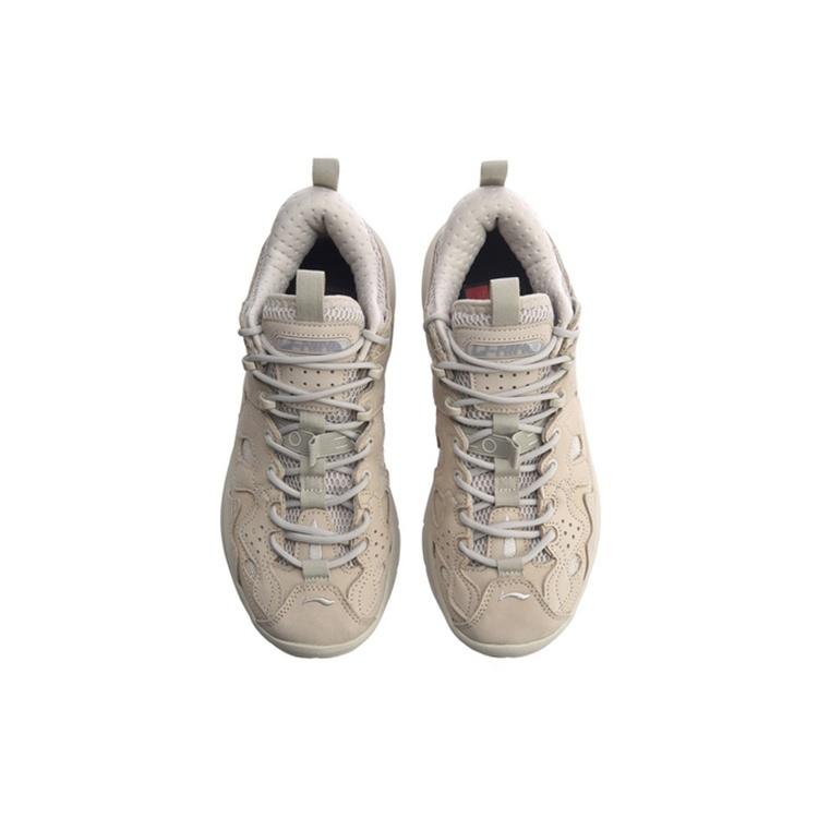 Li-Ning Li Ning ACE Low top Vintage Basketball Shoes Men's Gray AGBQ065-4