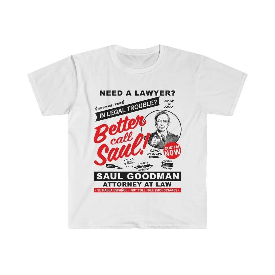 Need A Lawyer Then Call Saul - Better Call Saul Softstyle T-Shirt 2XL