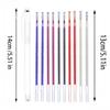 10pcs Heat Erasable Marker Pen Temperature Disappearing Fabric Pens Line  DIY For Patchwork Fabric PU Leather Mark Sewing Tool