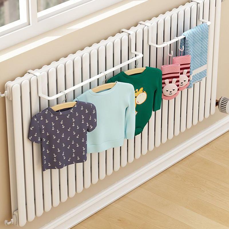 Easy Install Towel Rack Multi-functional Towel Rack Radiator Towel Holder Heated Towel Rack Easy To Attach Efficient Heat Source