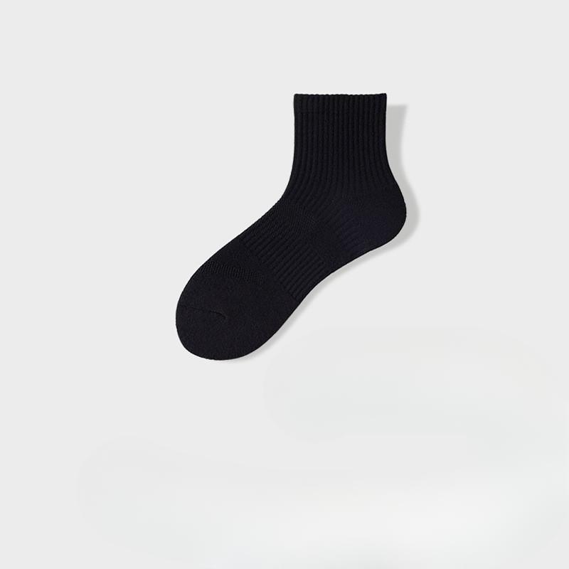Men's Summer Mesh Breathable Deodorant Sweat Absorbing Sports Tube Cotton Socks