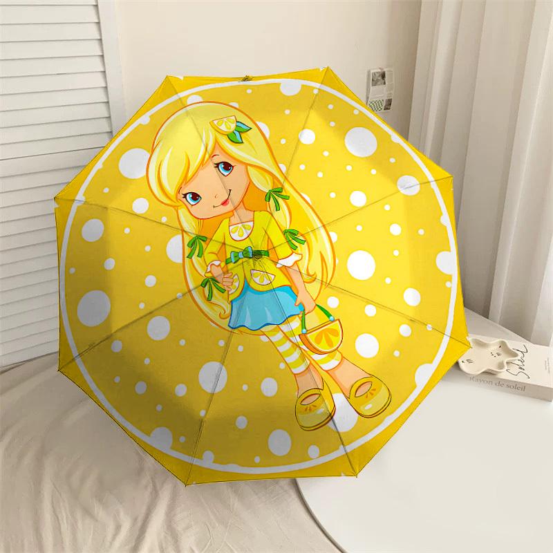 

1PC Lemonade Dress Umbrella-8-Rib Reinforced, Automatic Open, Lightweight & Durable, Cute Fashion Accessory for Outdoor-P20